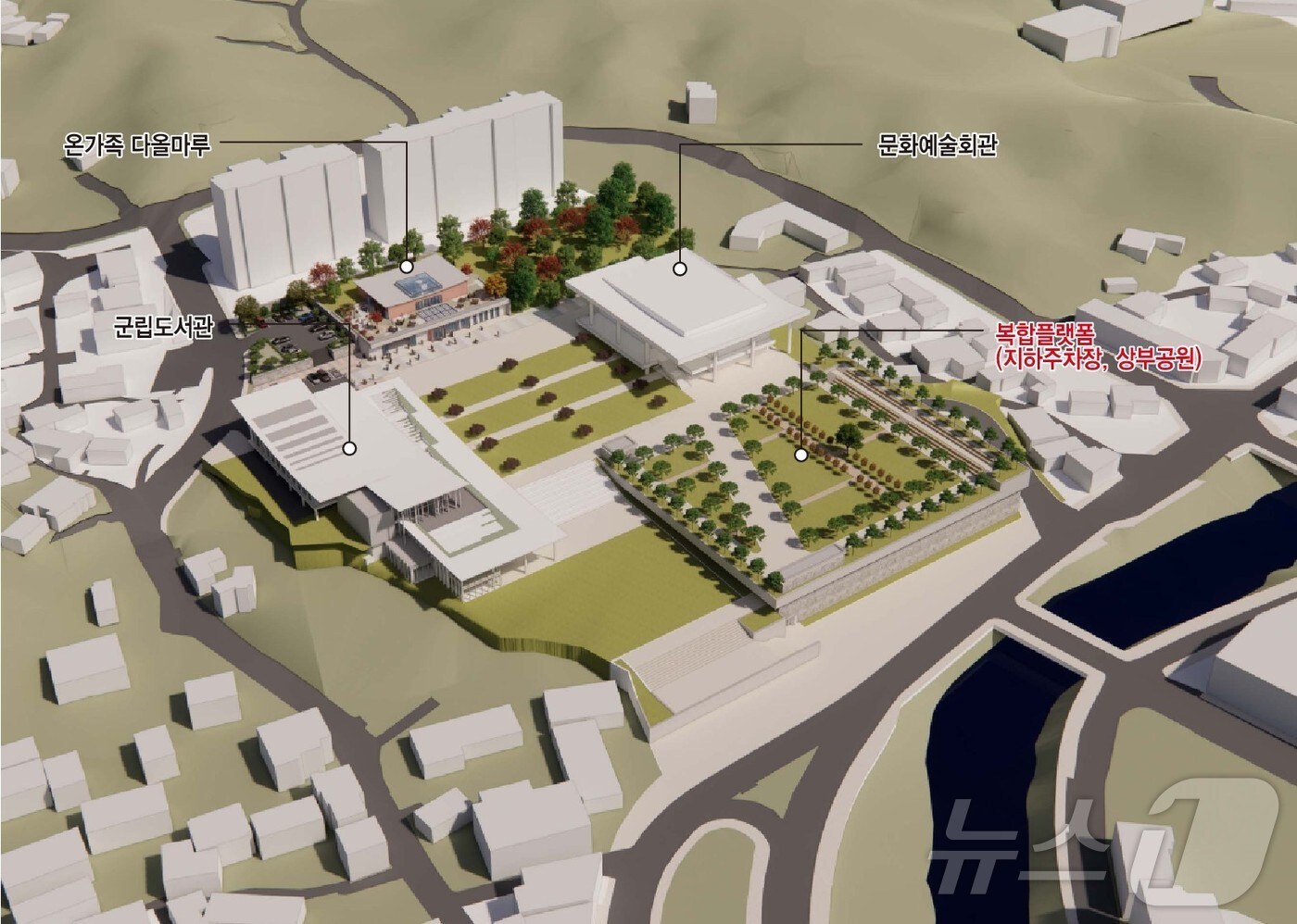 전북자치도 진안군이 오는 28일까지 진안읍 군상리 학천지구에 조성 예정인 ‘학천지구 복합문화광장(가칭)’의 정식 명칭을 공모한다.(진안군제공)2025.2.9/뉴스1