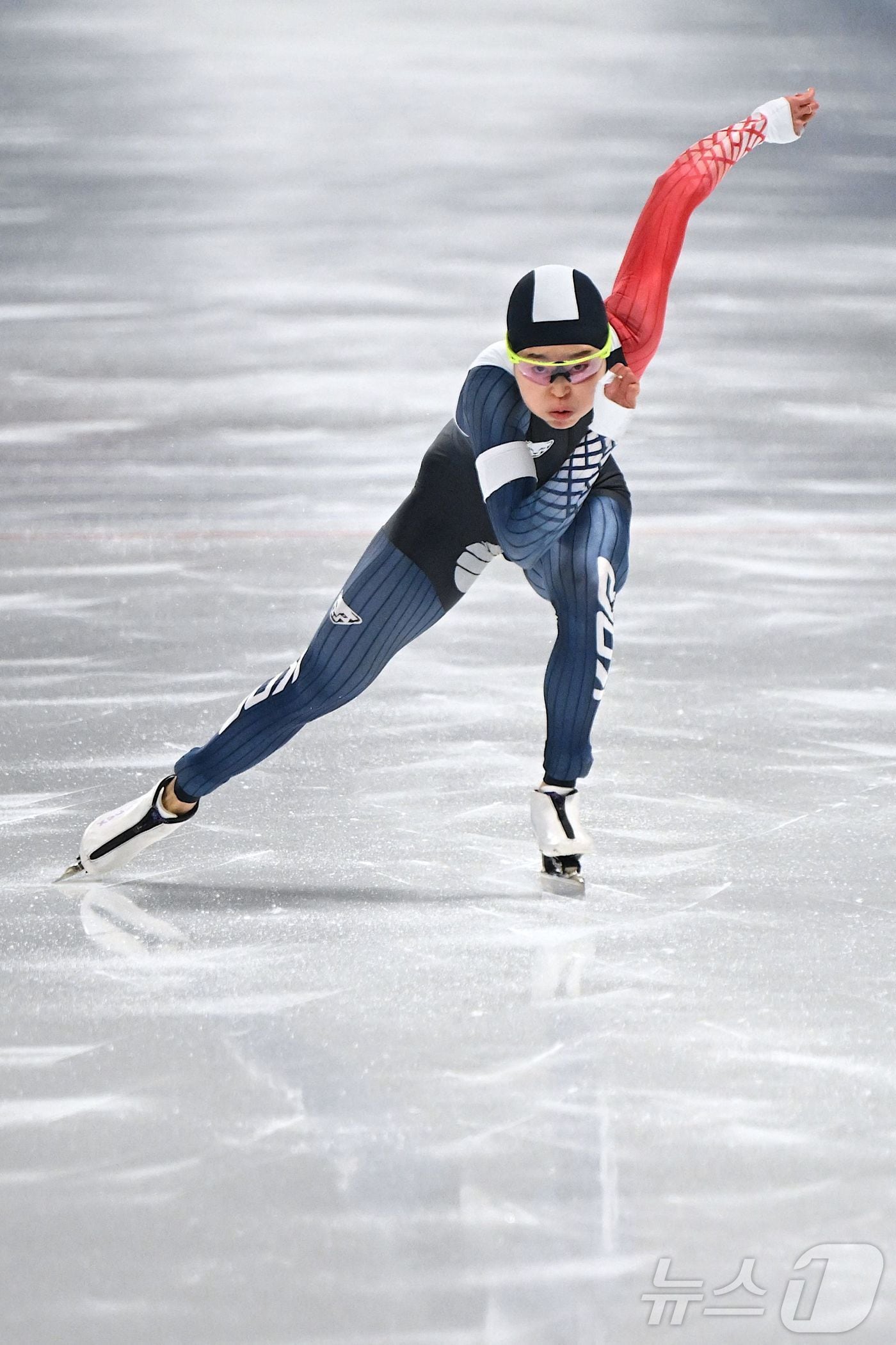스피드스케이팅의 김민선 ⓒ AFP=뉴스1