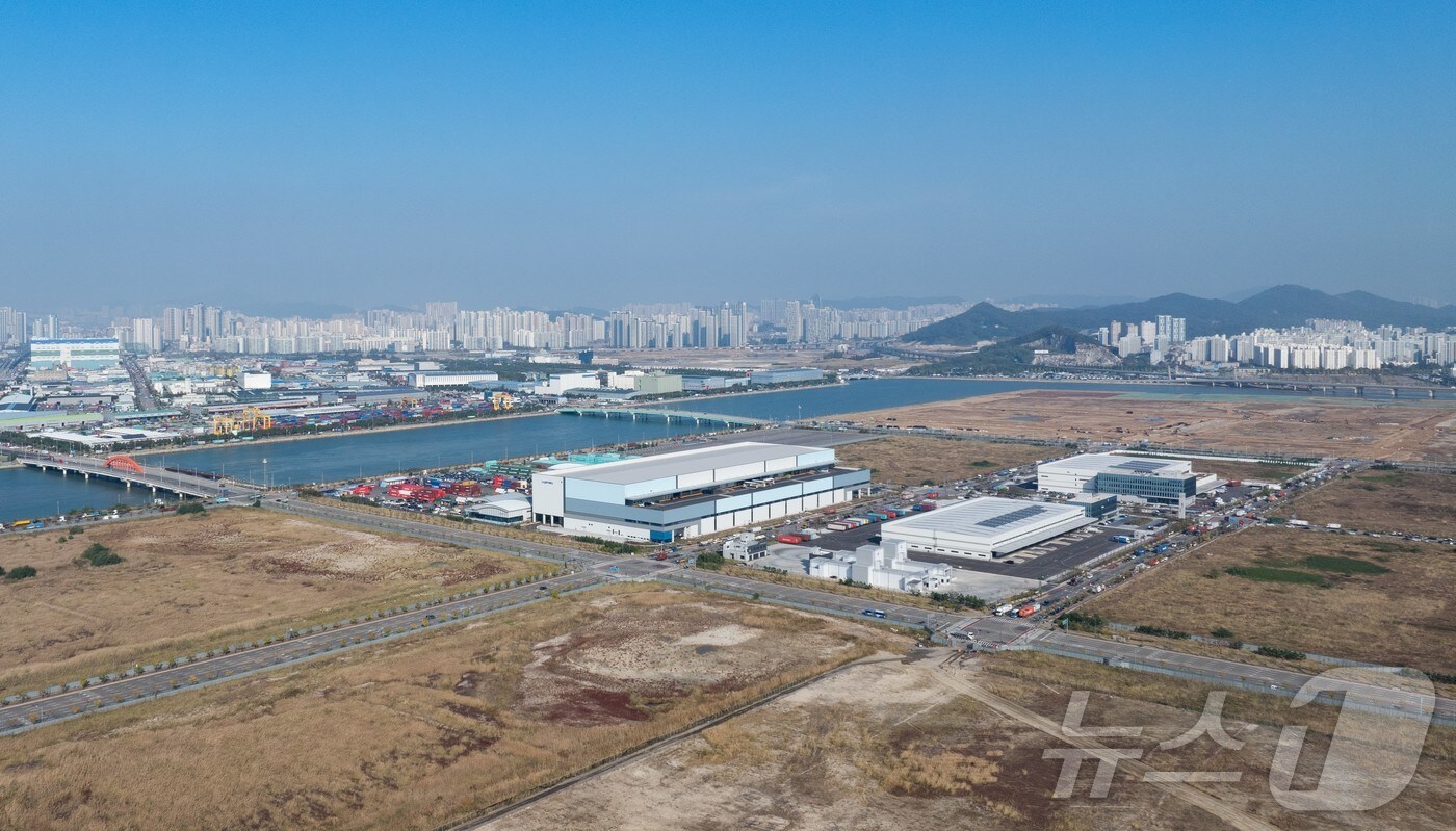 아암물류1·2단지 전경 (IPA 제공) / 뉴스1 ⓒ News1 정진욱 기자