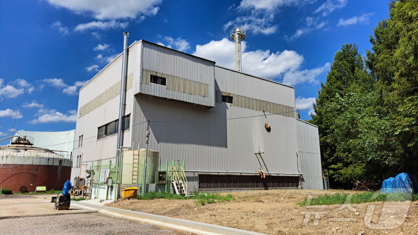구리시 하수 찌꺼기 소각시설