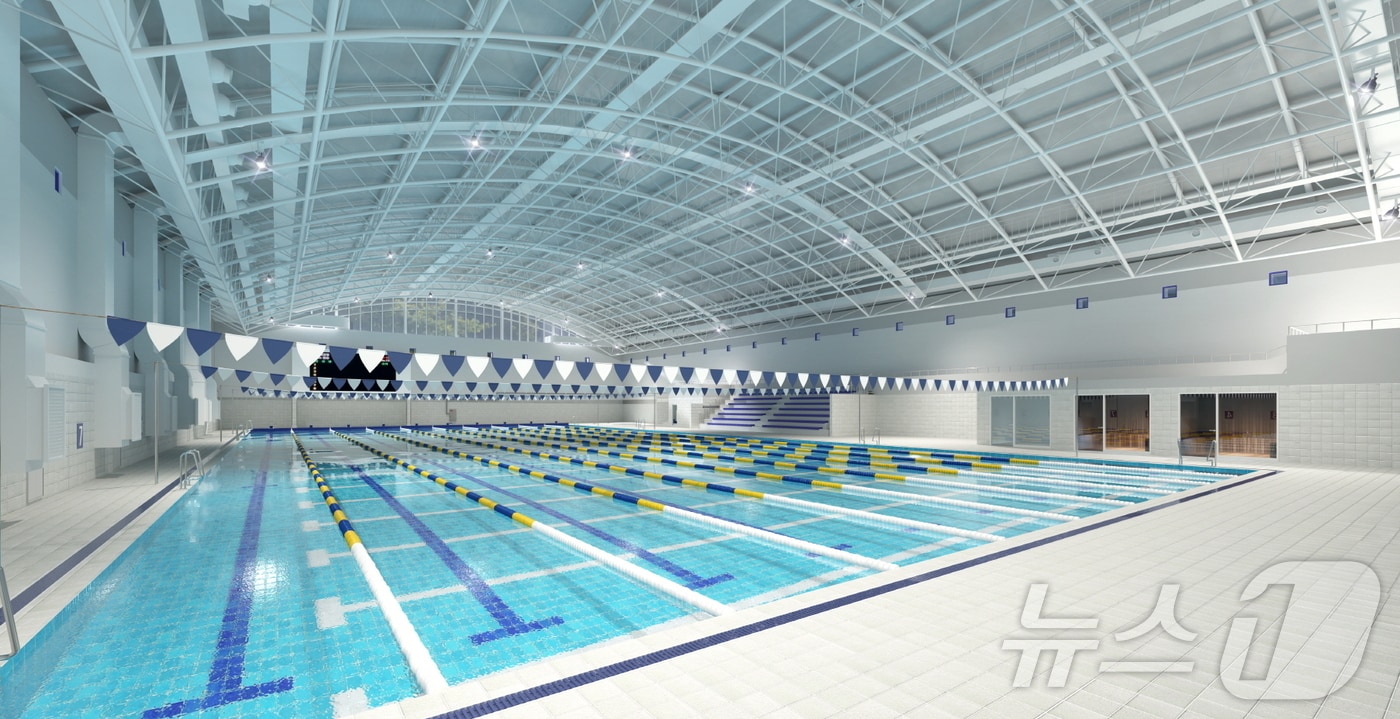  경기 수원시 새천년수영장 내부 전경. (수원시 제공. 재판매 및 DB 금지) 2025.3.12/뉴스1