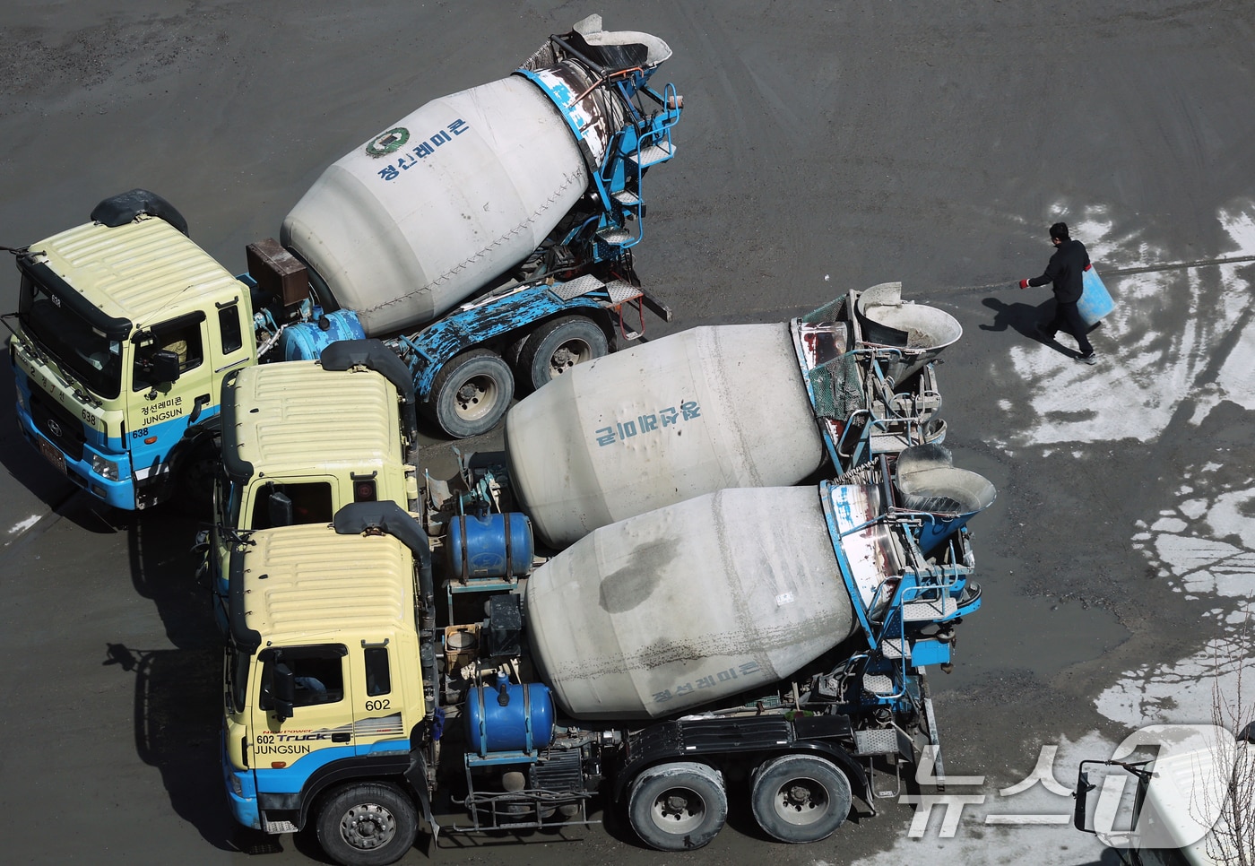 레미콘 공장(사진은 기사 내용과 무관함)ⓒ News1 오대일 기자