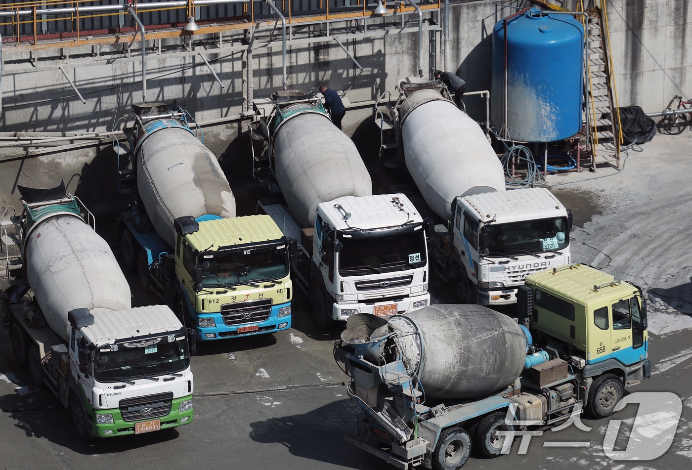 레미콘 자료사진(사진은 기사 내용과 무관함) / 뉴스1 ⓒ News1