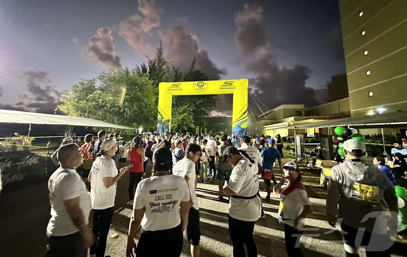 지난 8일 열린 사이판 마라톤 2025 대회 현장ⓒ News1 윤슬빈 기자