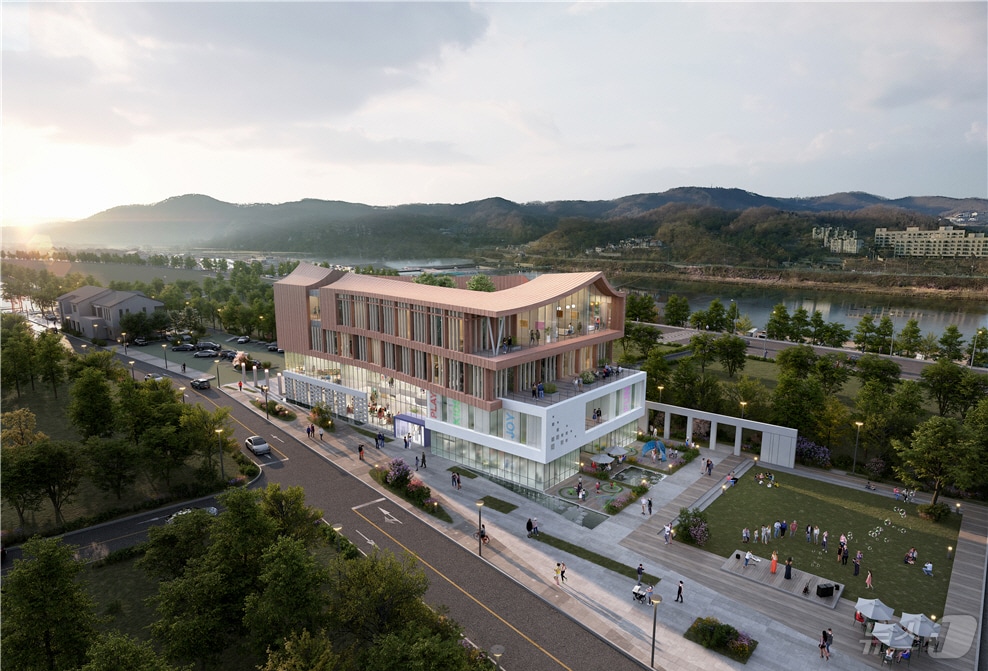 안동시 은하수 랜드 및 공공산후조리원 설계 공모 당선작 조감도(안동시 제공. 재판매 및 DB 금지)2025.3.16/뉴스1