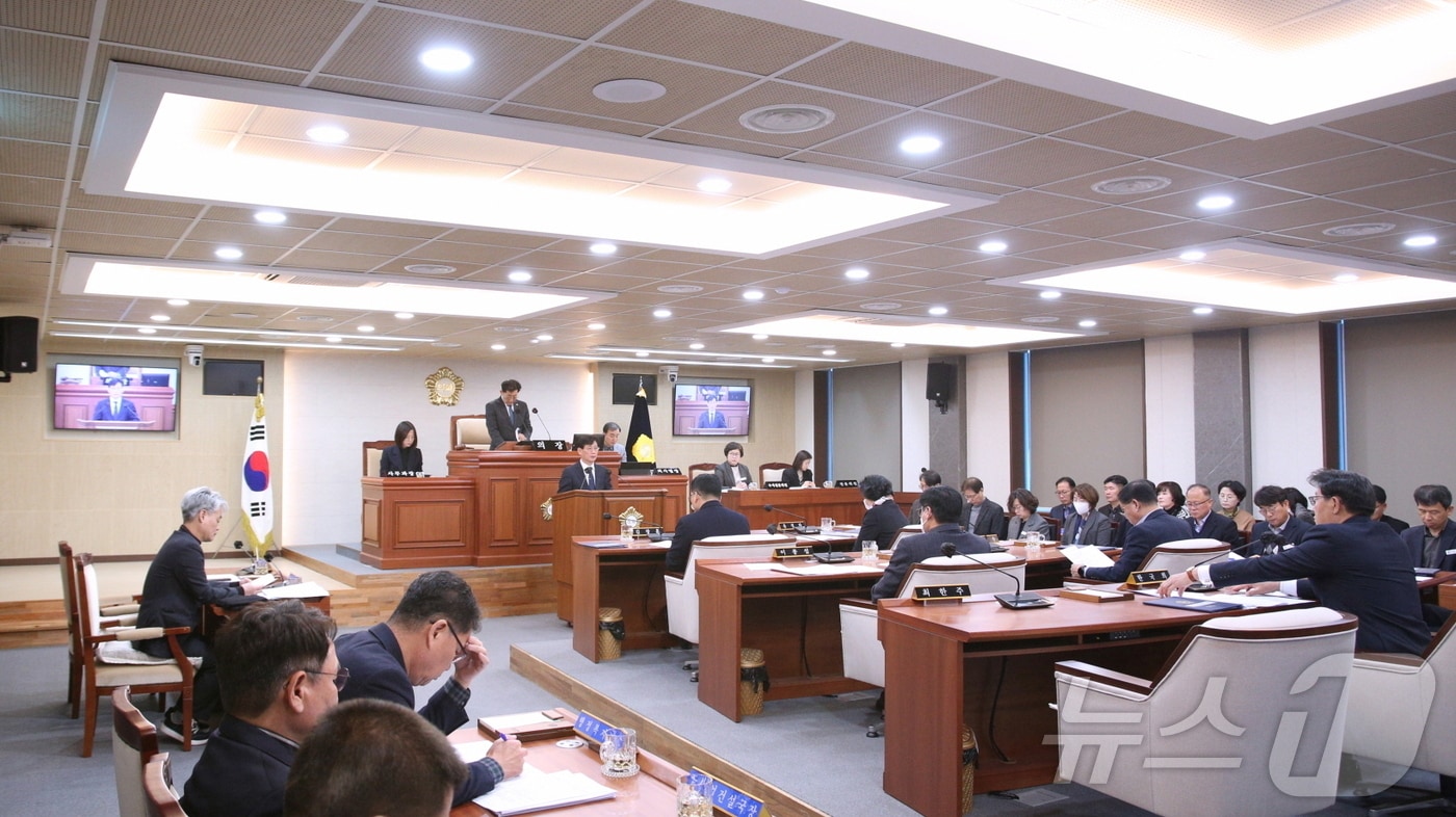 전북자치도 장수군의회가 19일 제 373회 임시회를 열었다.&#40;의회 제공. 재판매 및 DB금지&#41;2025.3.19/뉴스1