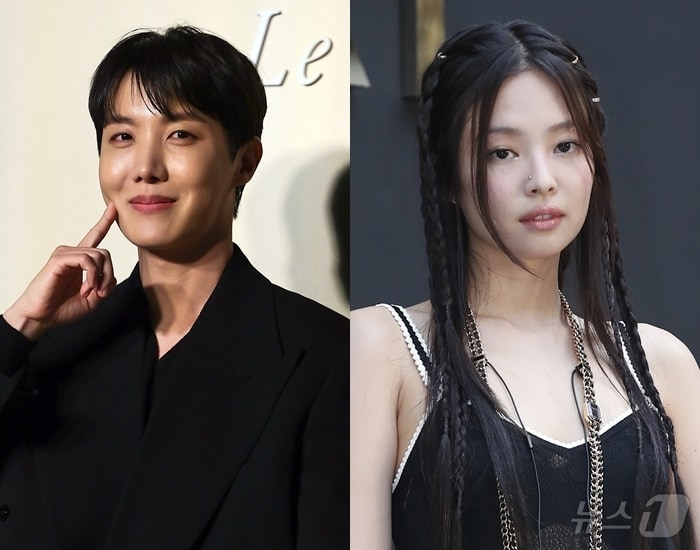 제이홉(왼쪽), 제니 ⓒ 뉴스1