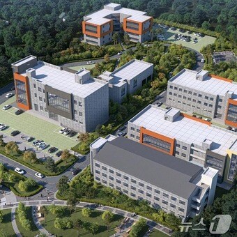 홍천국가항체클러스터 조감도.&#40;홍천군 제공. 재판매 및 DB금지&#41;/뉴스1