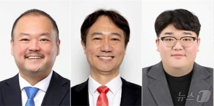 4·2 재보궐선거가 치러지는 대구 달서구 제6선거구(본리동, 송현1·2동, 본동) 광역의원 선거에 나선 여야 후보 3명은 선거운동 첫날인 20일 지역 민심 공략에 나섰다. 왼쪽부터 김태형 더불어민주당 후보, 김주범 국민의힘 후보, 최다스림 자유통일당 후보. (중앙선거관리위원회 선거통계시스템 갈무리. 재판매 및 DB 금지)/뉴스1