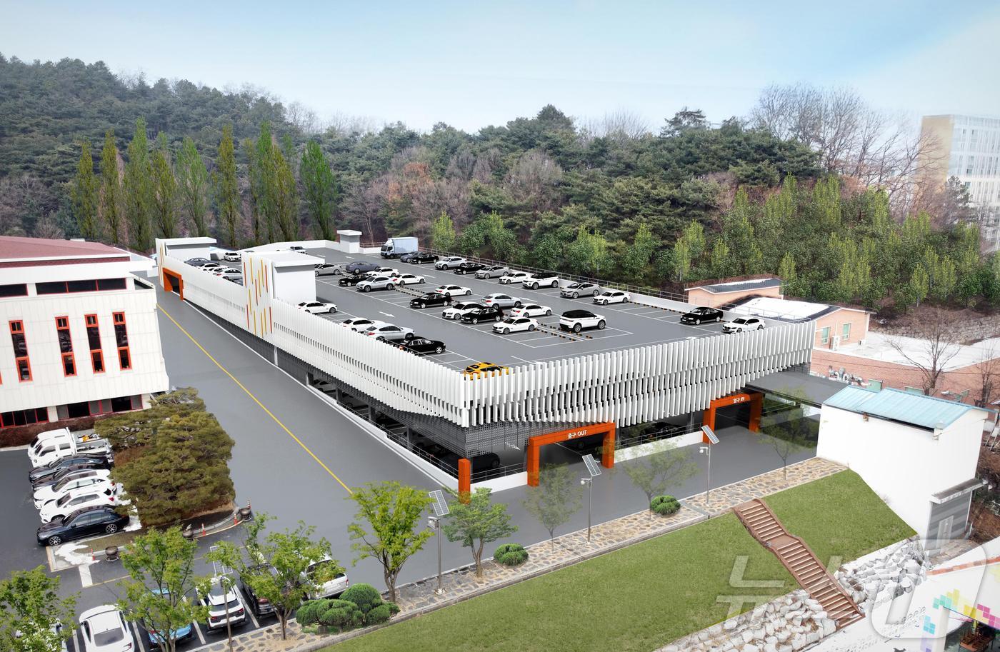 제천시청 주차타워 조감도.(제천시 제공, 재판매 및 DB금지)/뉴스1 