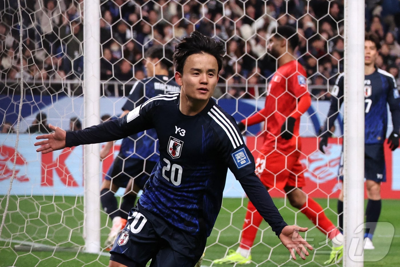 일본 축구대표팀의 구보 다케후사. ⓒ 로이터=뉴스1