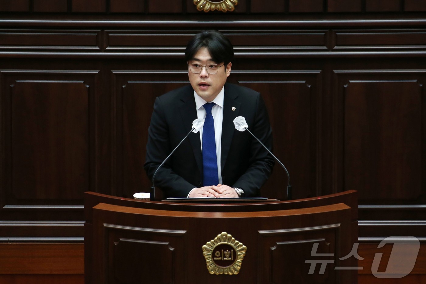 반선호 시의원이 부산시의회에서 발언하고 있다(부산시의회 제공. 재판매 및 DB 금지)
