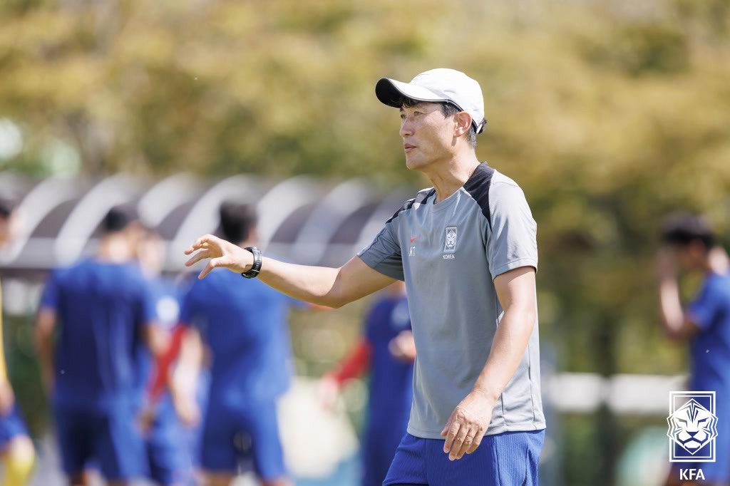 백기태 17세 이하 축구대표팀 감독. (대한축구협회 제공)