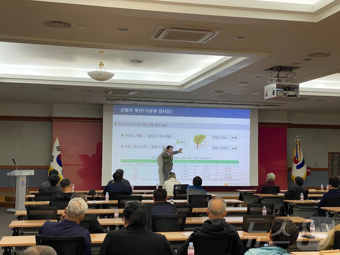 강원 강릉시 유해야생동물 피해방지단 안전교육.(강릉시 제공, 재판매 및 DB 금지)2025.3.25/뉴스1