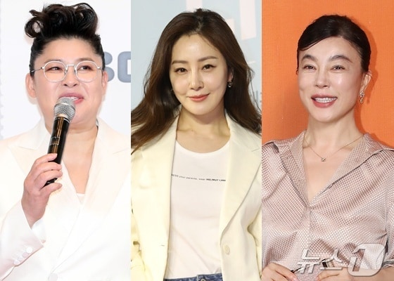 &#40;왼쪽부터&#41; 이영자, 오나라, 최화정 ⓒ 뉴스1 DB