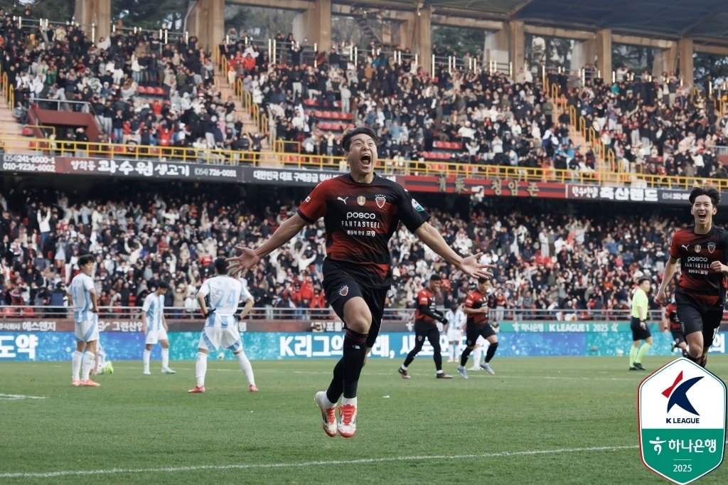 포항 스틸러스 공격수 이호재. (한국프로축구연맹 제공)