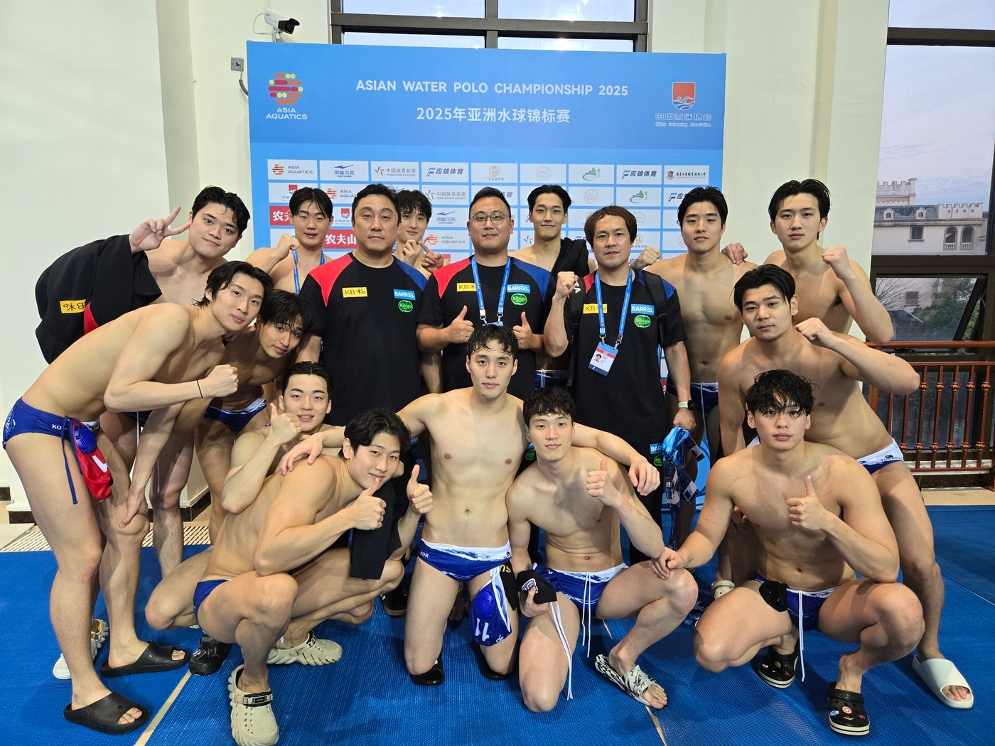 수구대표팀. (대한수영연맹 제공)