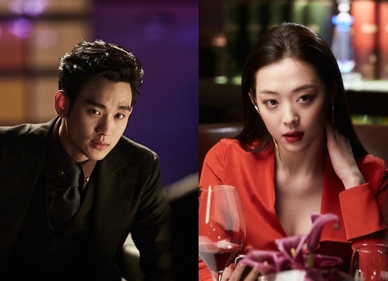 배우 김수현, 고(故) 설리. (영화 '리얼' 스틸컷)