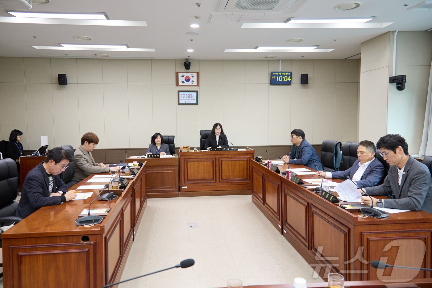 31일 열린 용인시의회 의회운영위원회 회의 모습.(시의회 제공)