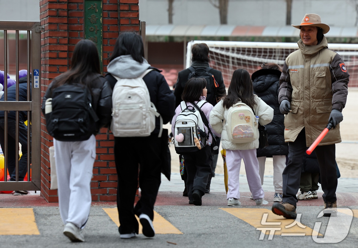지난 4일 오전 서울 마포구 아현초등학교/뉴스1 ⓒ News1 이동해 기자
