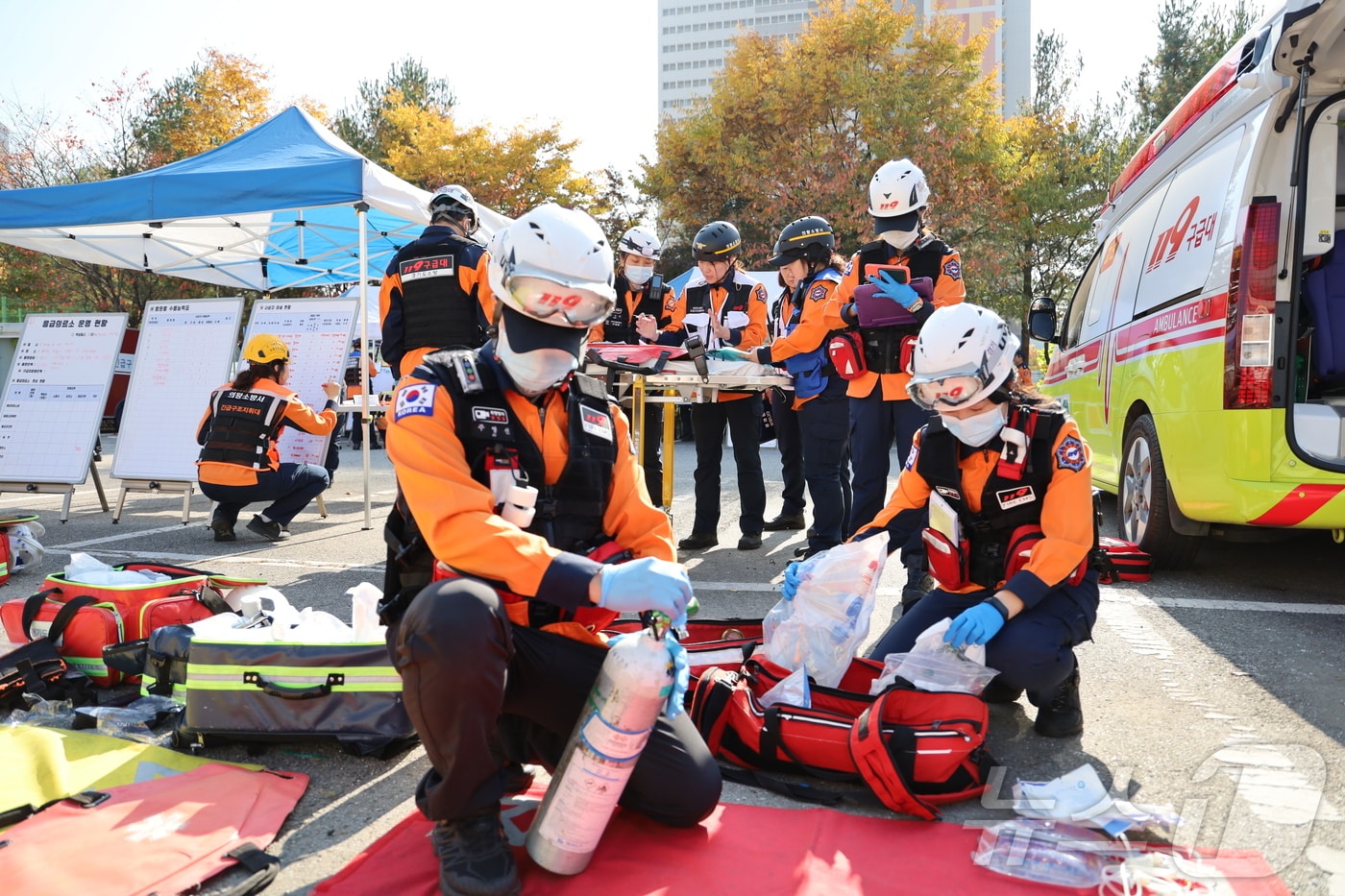 경기도소방재난본부 119구급대. &#40;경기도소방재난본부 제공. 재판매 및 DB 금지&#41; 2025.3.4/뉴스1