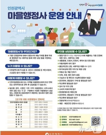 홍보 포스터(인천시 제공) / 뉴스1