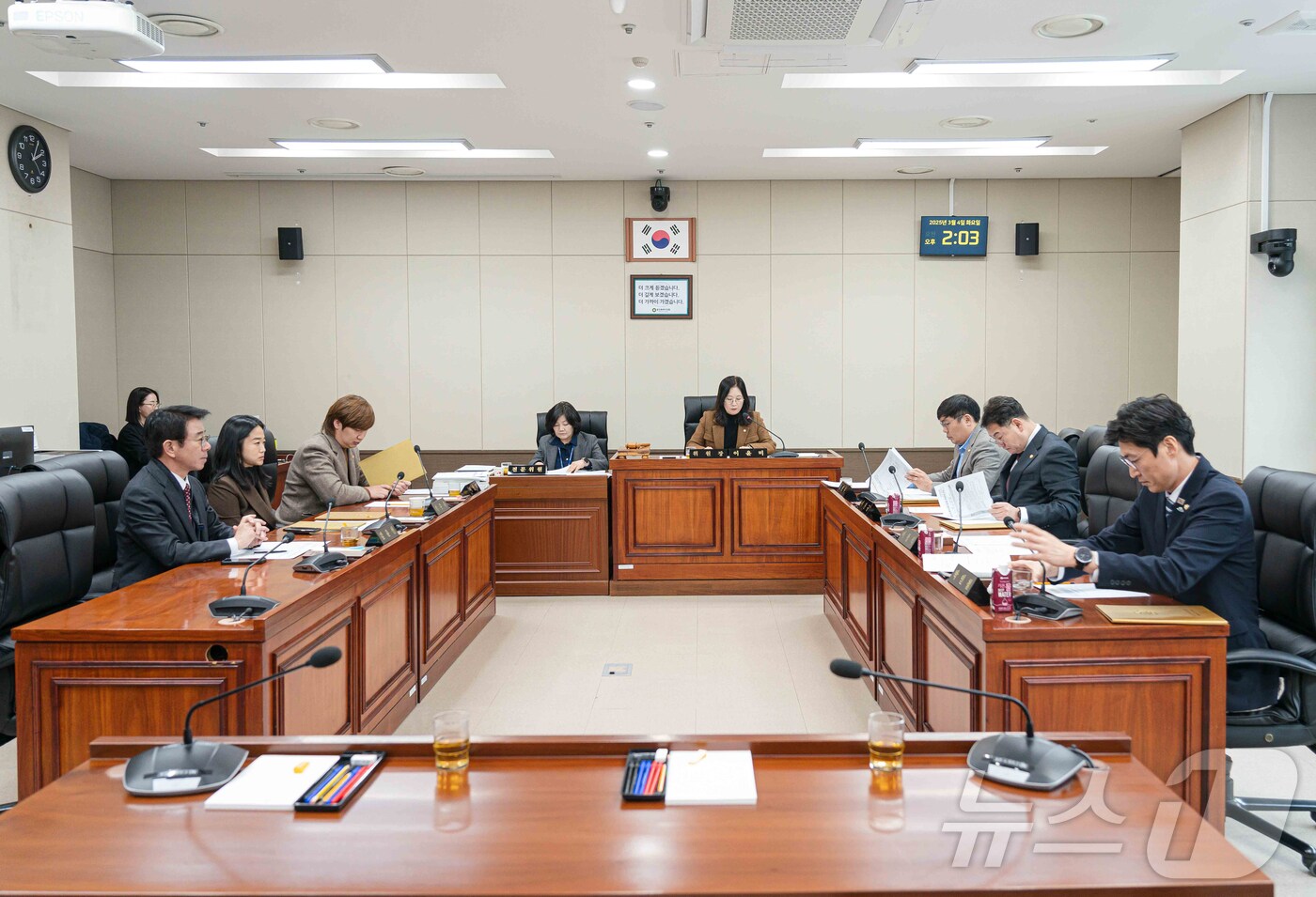 4일 열린 용인특례시의회 의회운영위원회 회의 모습.(시의회 제공)