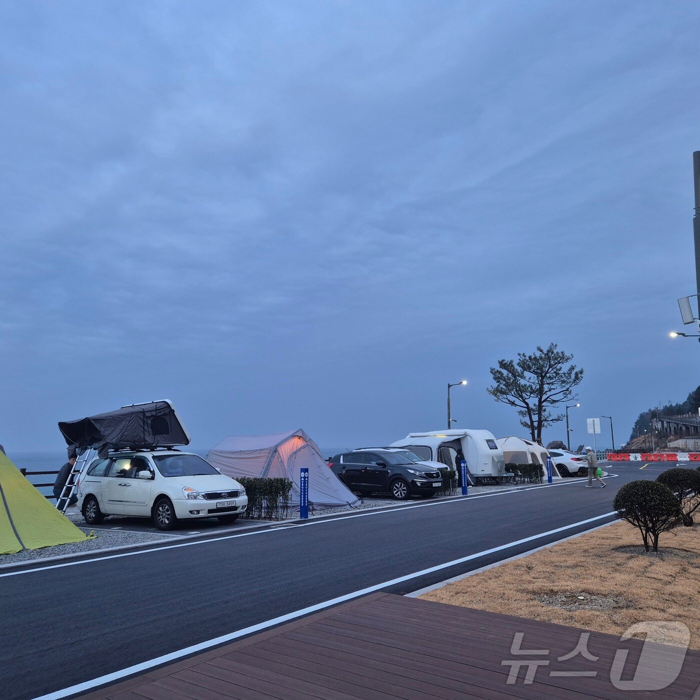 지난 3.1절 연휴 강원 강릉 바다내음캠핑장 시숙행사.(강릉시 제공, 재판매 및 DB 금지) 2025.3.5/뉴스1