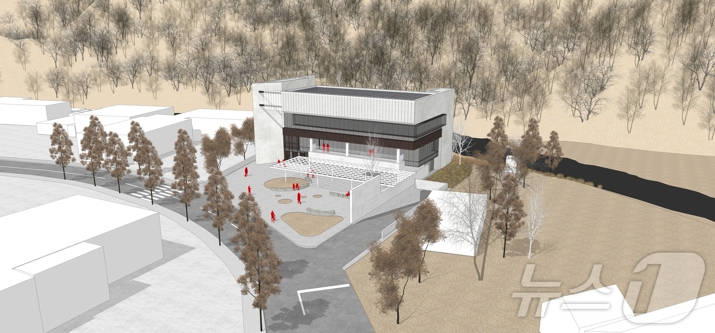 가창면민복지회관 조감도(대구 달성군 제공.재판매 및 DB 금지)