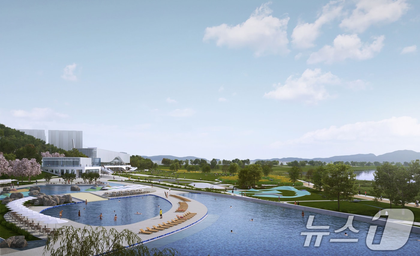 광주시 Y프로젝트 '영산강 익사이팅존' 조감도.(광주시 제공, 재판매 및 DB 금지) 