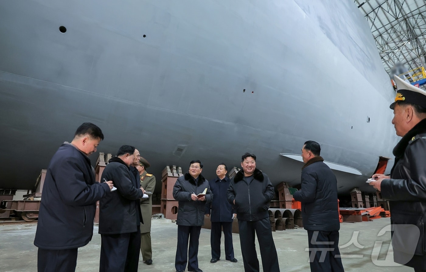 &#40;평양 노동신문=뉴스1&#41; = 북한 김정은 노동당 총비서. [국내에서만 사용가능. 재배포 금지. DB 금지. For Use Only in the Republic of Korea. Redistribution Prohibited] rodongphoto@news1.kr