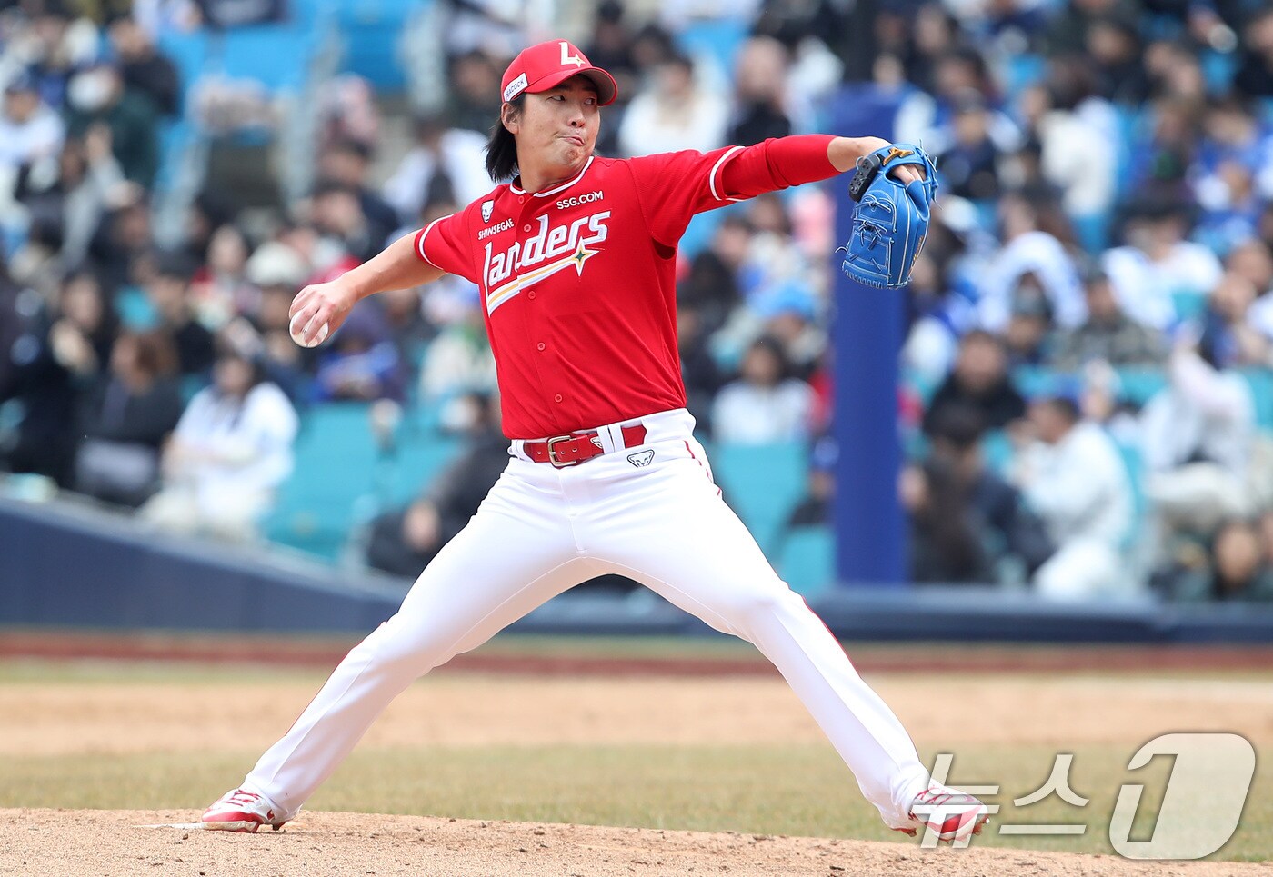 SSG 랜더스 문승원. /뉴스1 DB ⓒ News1 공정식 기자