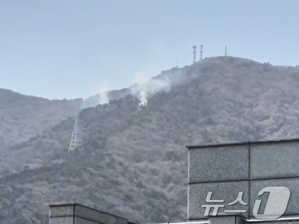 산불 현장.(산림청 제공. 재판매 및 DB제공.)