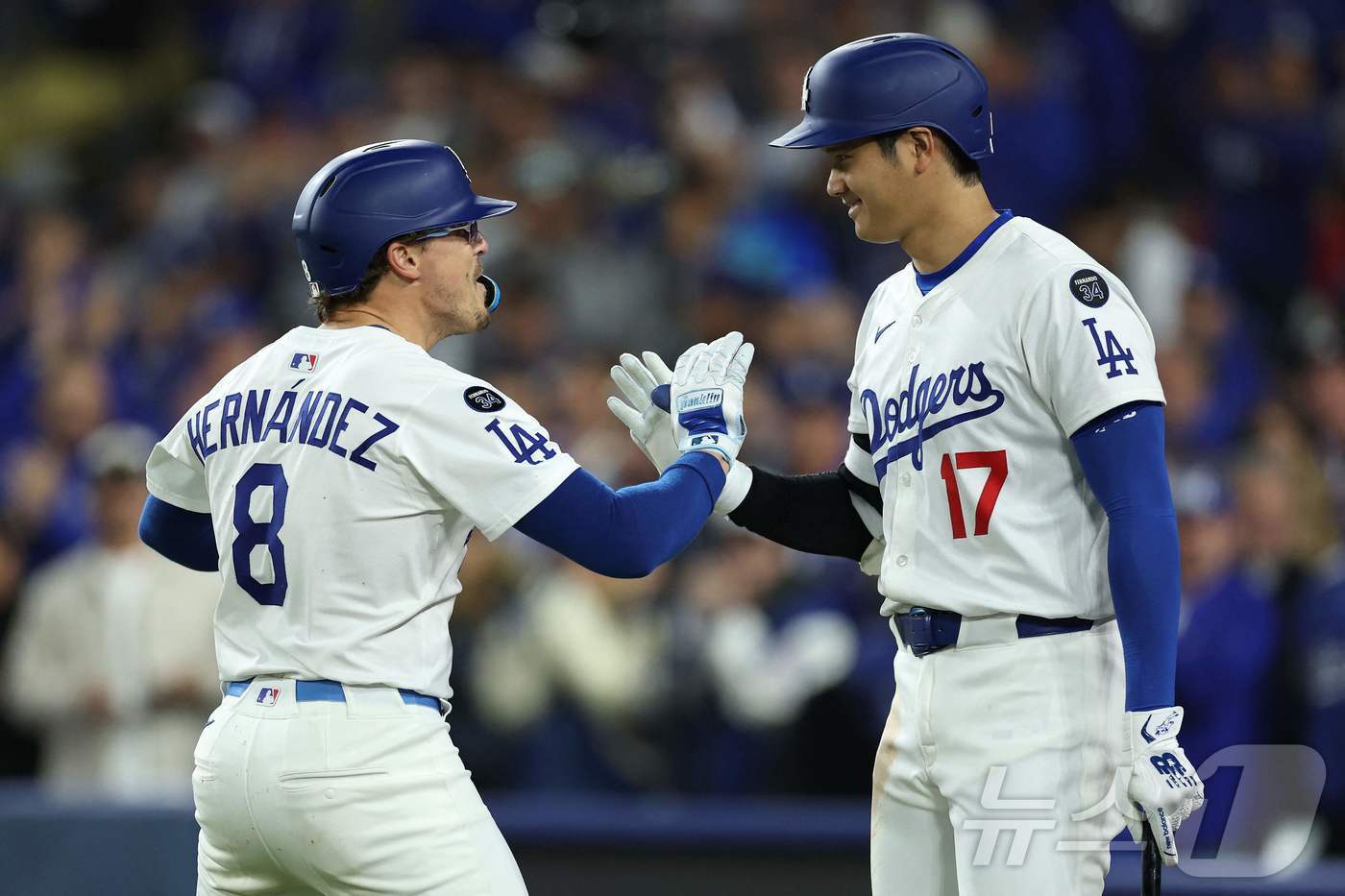 MLB 다저스가 44년 만에 개막 6연승을 질주했다. ⓒ AFP=뉴스1