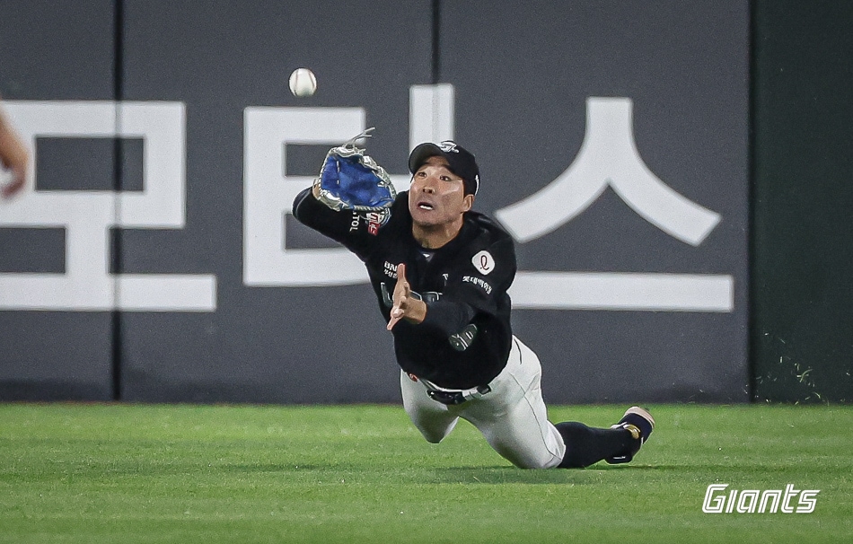 롯데 자이언츠 외야수 김동혁. &#40;롯데 자이언츠 제공&#41;