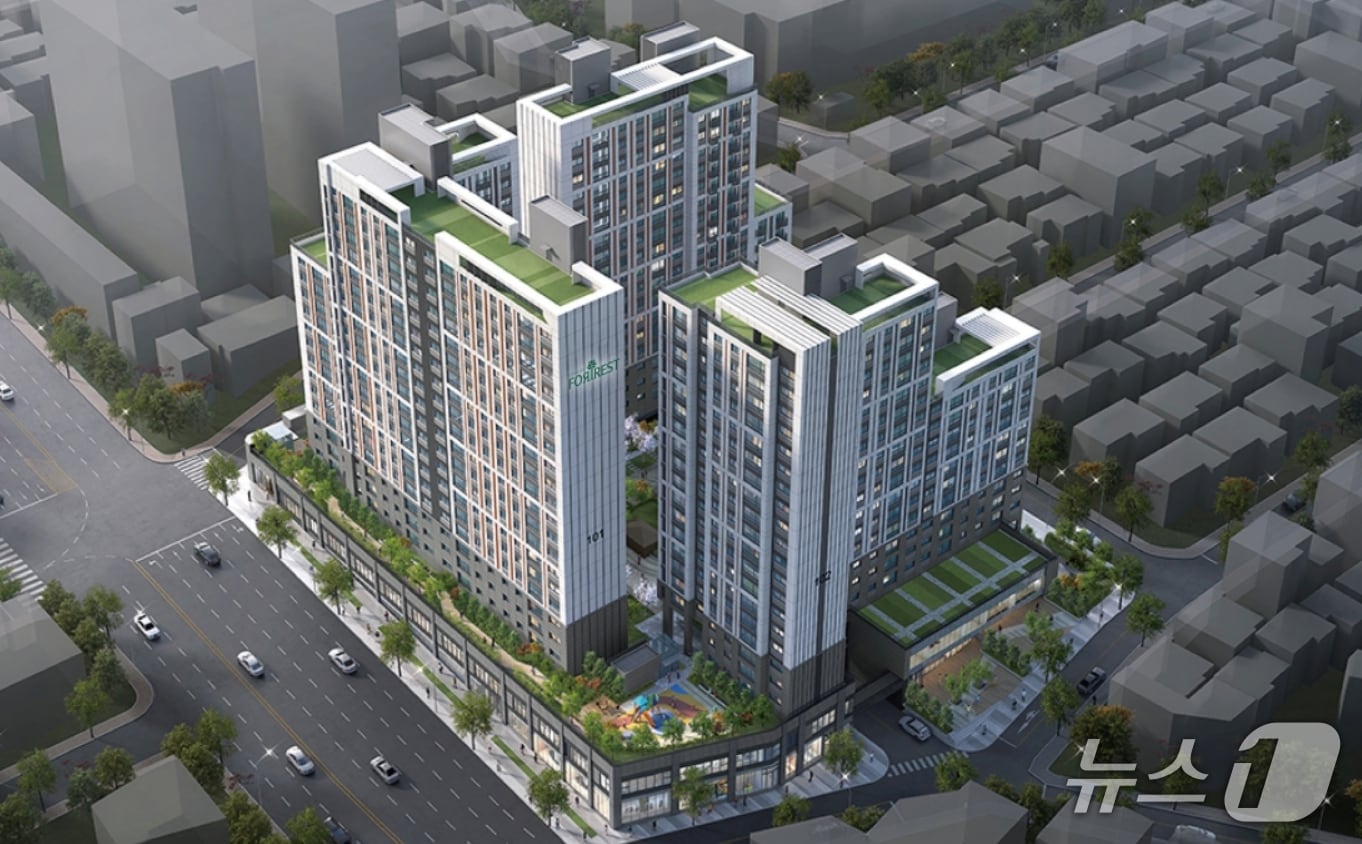 대구 대명 LH참여형 가로주택정비사업 조감도.(서한 제공. 재판매 및 DB 금지)