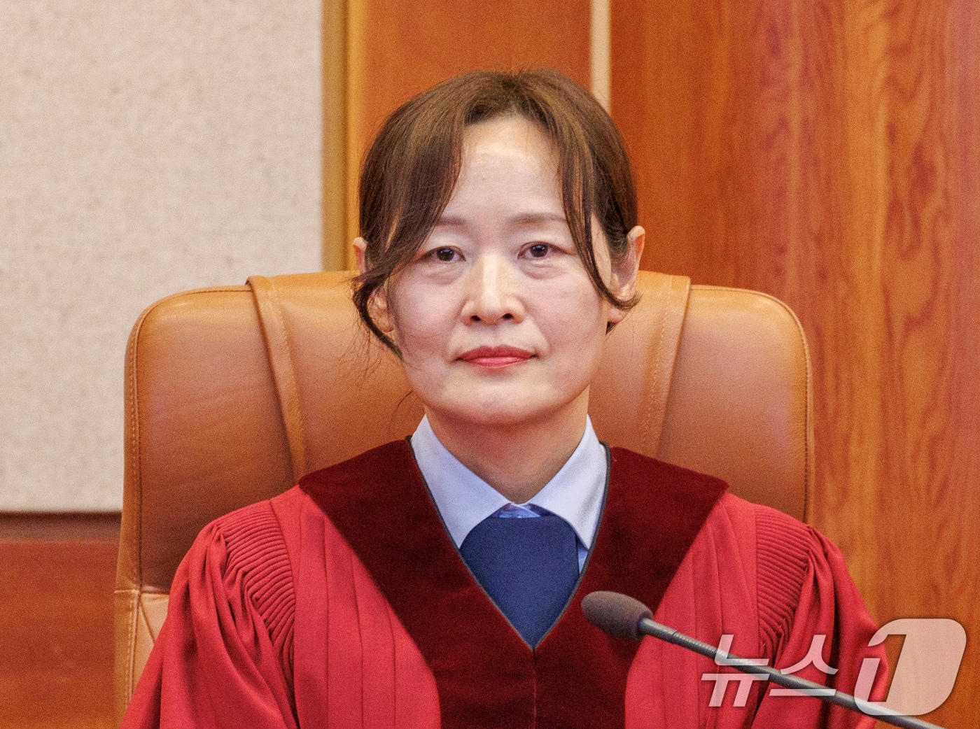 정정미 헌법재판관. (공동취재) 2025.4.10/뉴스1 ⓒ News1 오대일 기자