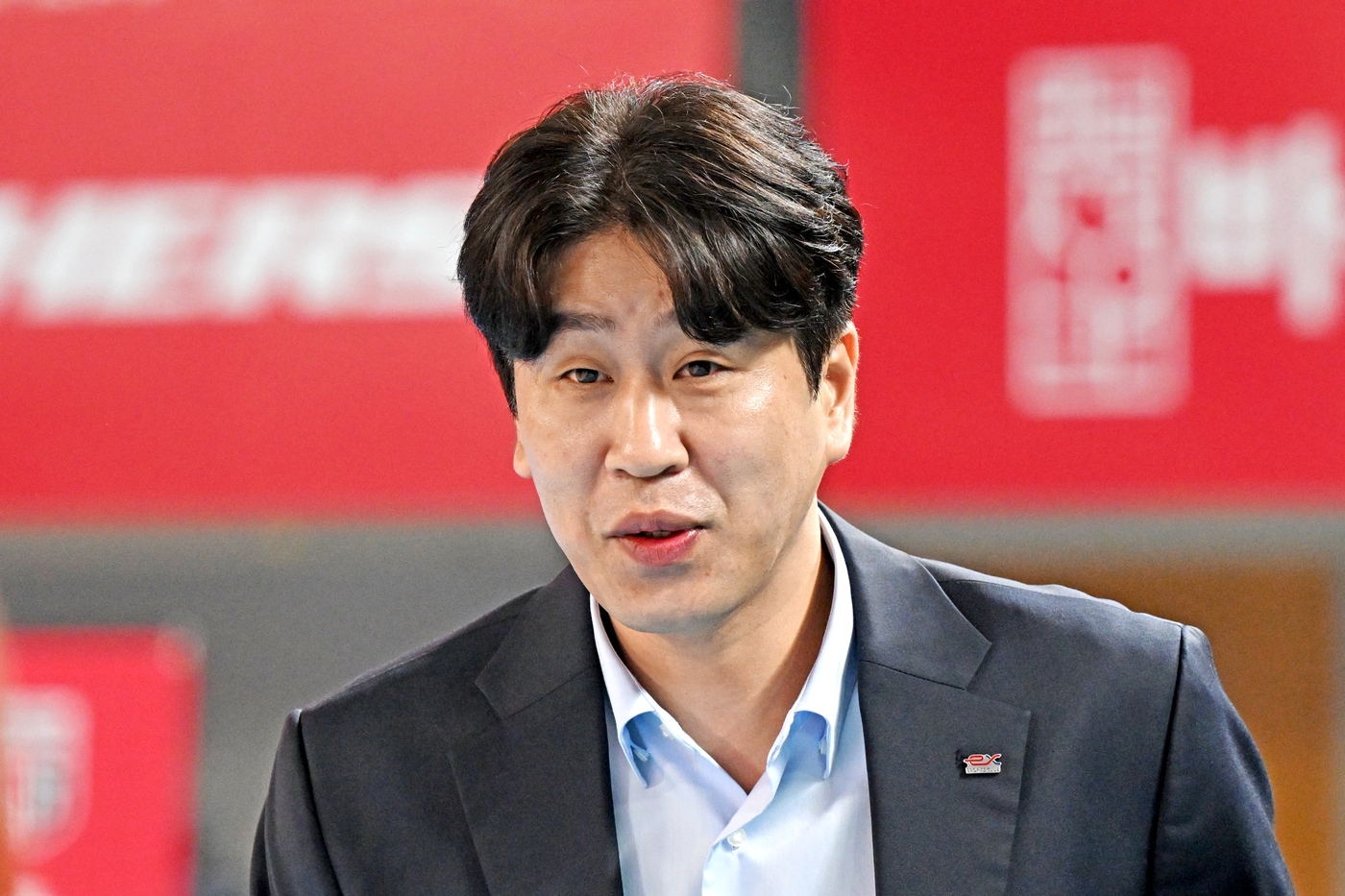 김종민 도로공사 감독(KOVO제공)