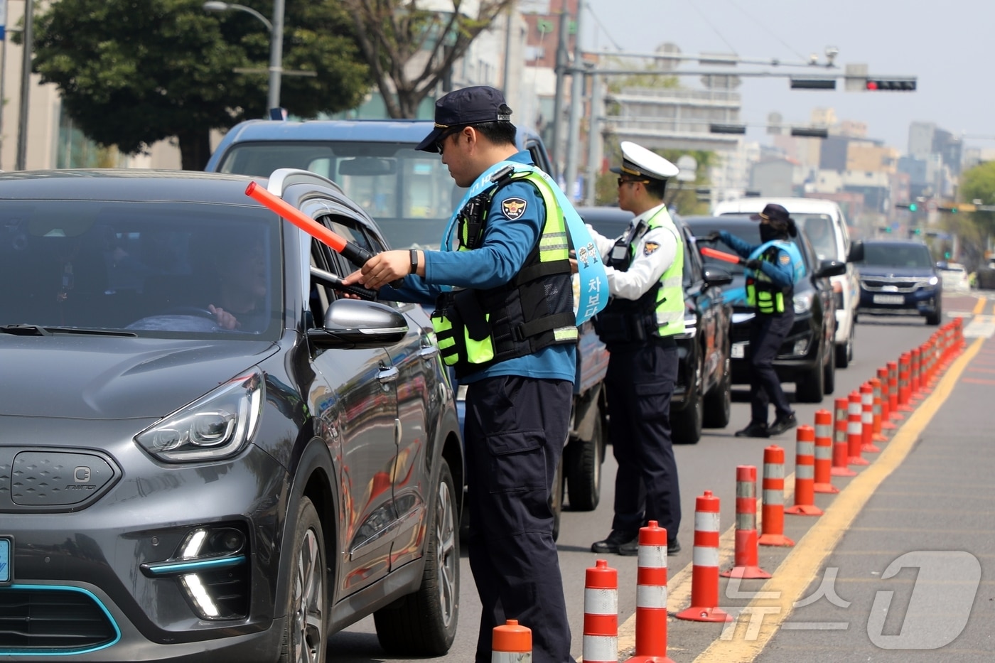 음주단속 자료사진. ⓒ News1 홍수영 기자