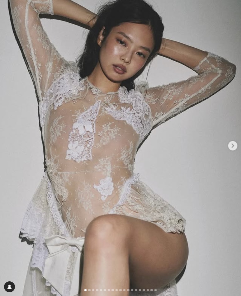 제니 인스타그램 캡처