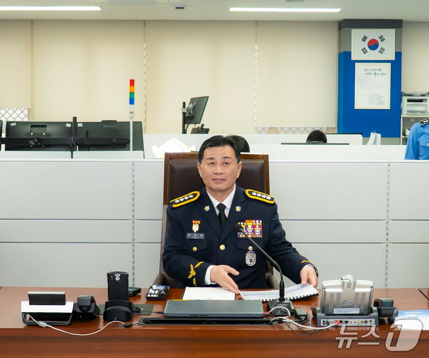 박현용 서장.(통영해경 제공. 재판매 및 DB금지.)