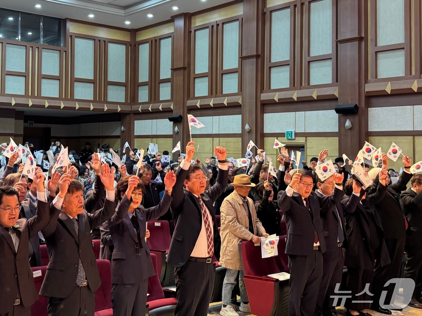 대한민국임시정부수립 기념식.(전남도 제공. 재판매 및 DB금지) 2025.4.11/뉴스1