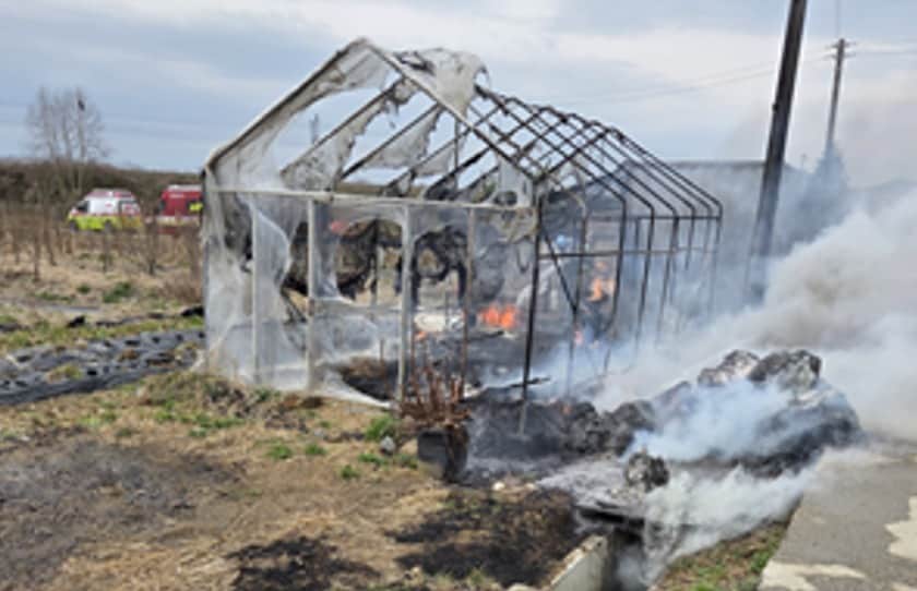 세종시 연동면 비닐하우스 화재. (세종시소방본부 제공. 재판매 및 DB금지)