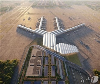 폴란드 신공항 2기 조감도(인천공항공사 제공) / 뉴스1