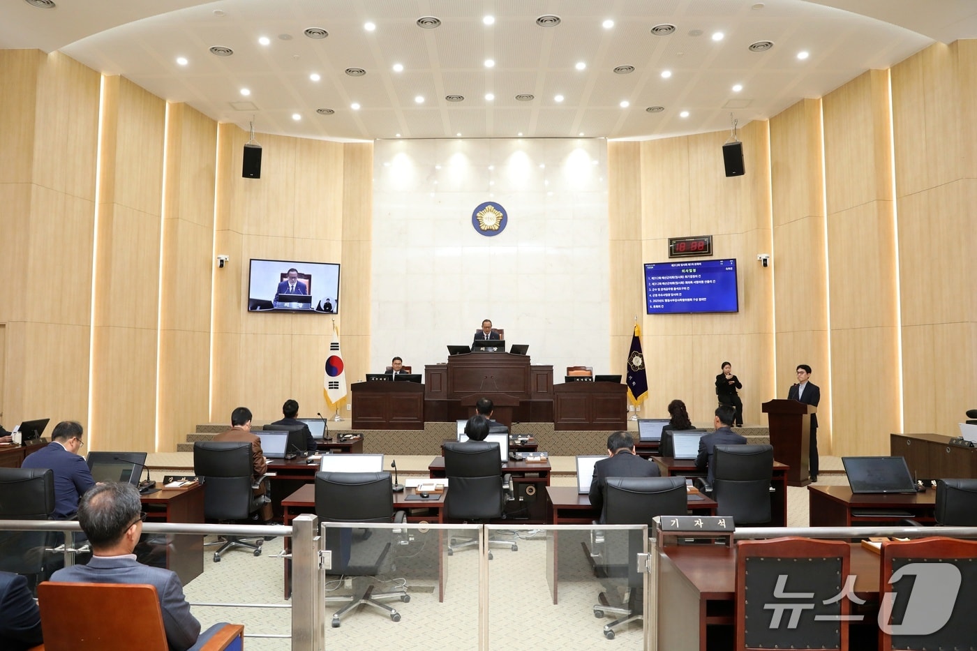 예산군의회 본회의장 모습. (예산군의회 제공. 재판매 및 DB금지)/뉴스1