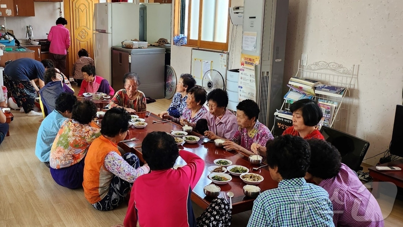 나주 마을 공동급식.(나주시 제공, 재배포 및 DB 금지) /뉴스1