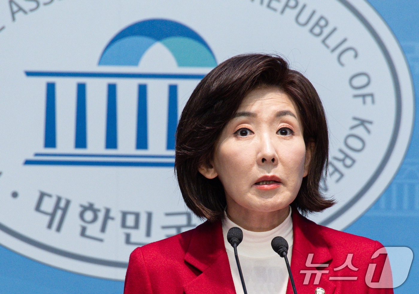 제21대 대통령선거에 출마한 나경원 국민의힘 의원. 2025.4.15/뉴스1 ⓒ News1 이재명 기자