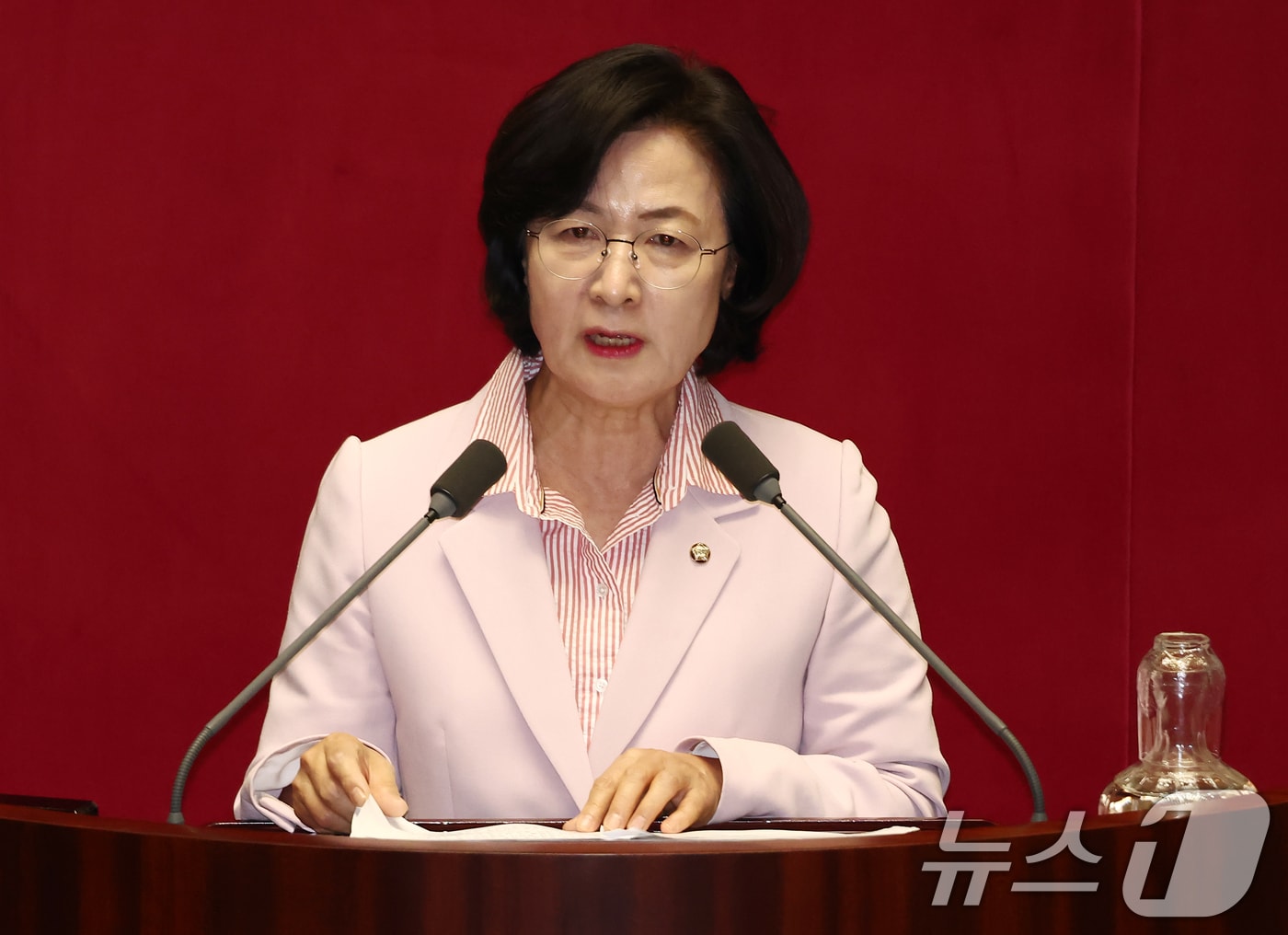 추미애 더불어민주당 의원.ⓒ News1 김민지 기자