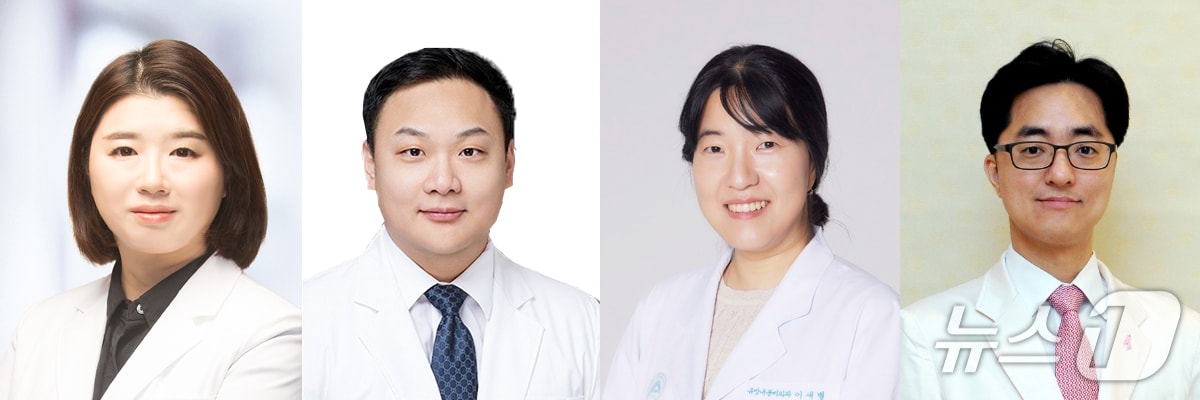 강은혜 서울대병원 교수, 천종호 서울시보라매병원 교수, 이새별 서울아산병원 교수, 유재민 삼성서울병원 교수(서울대병원 제공)