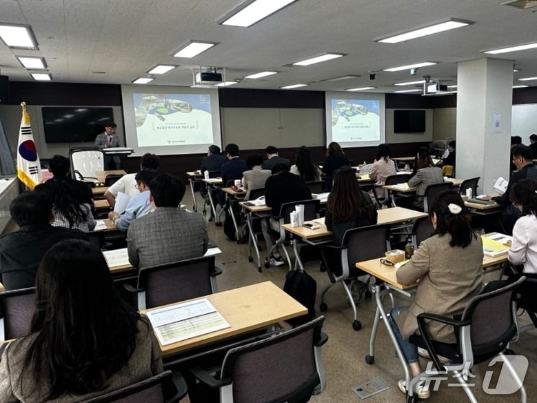충남교육청이 공간재구조화사업 관계자들을 대상으로 연수를 하고 있다. (충남교육청 제공. 재판매 및 DB금지) /뉴스1